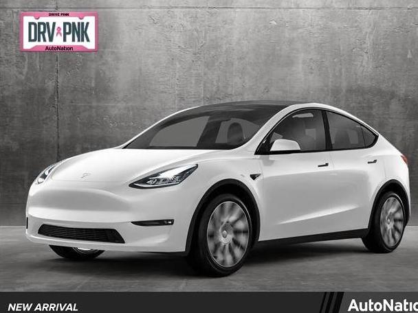 TESLA MODEL Y 2021 5YJYGDEEXMF100589 image